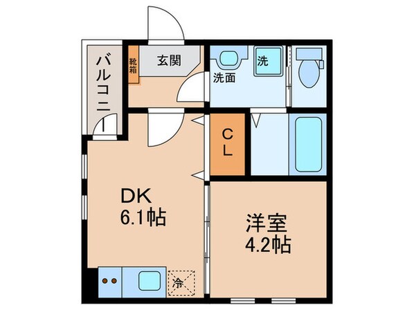 ハーモニーテラス高道町Ⅵの物件間取画像